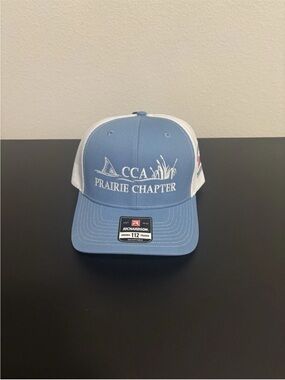 Prairie Chapter CCA Blue & White Trucker Cap